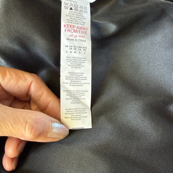 Nasty Gal Black Fringe Cape - Picture 8 of 9